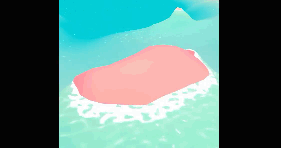 Stylized water shader