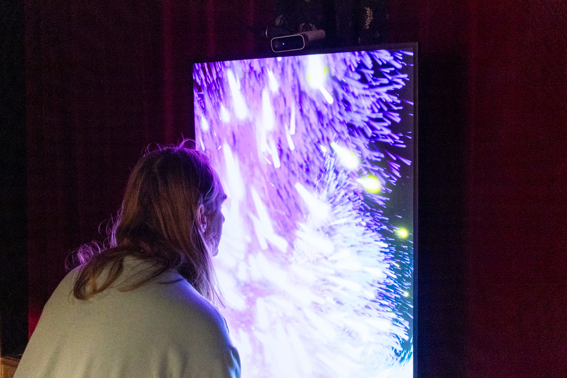 Spectrum Mirror installation at Aavistus Festival 2024